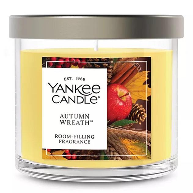 Yankee Candle® Autumn Wreath 4.3oz. Signature Tumbler Candle
