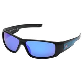 Mens USPA Polarized Two-Tone Wrap Sunglasses