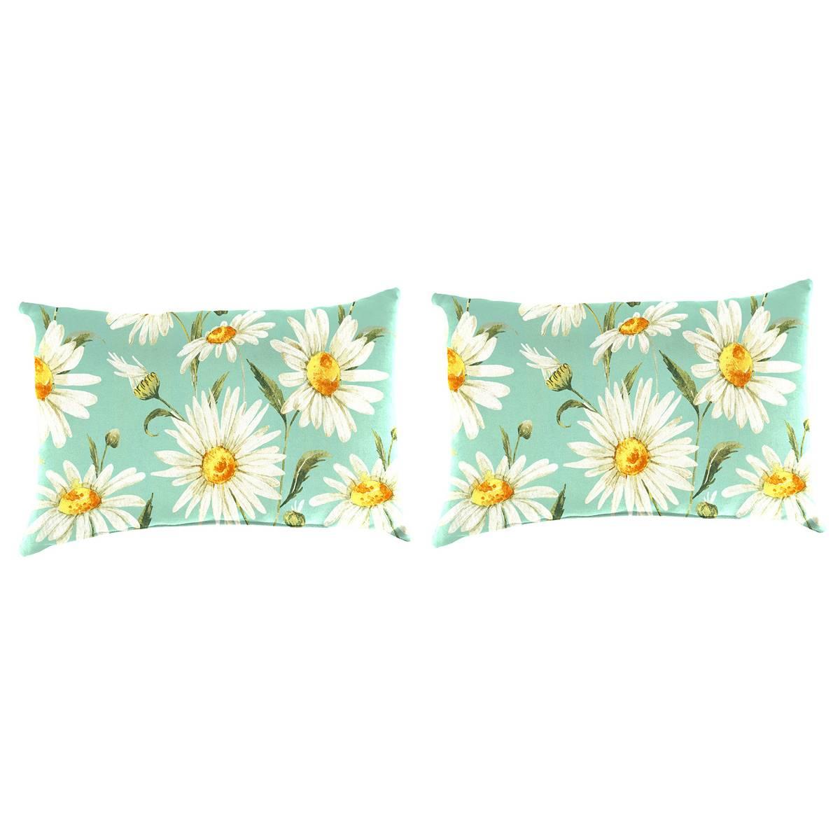 Jordan Manufacturing 2pk. Daphne Iceberg Lumbar Throw Pillows