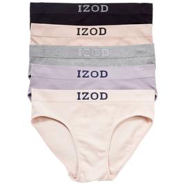 Juniors IZOD 5pk. Ribbed Seamless Bikinis-IZ70686BV