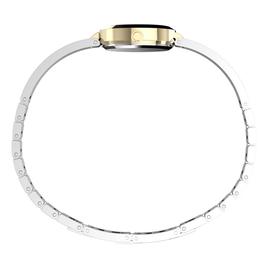 Womens Timex® Two-Tone Crystal Semi Bangle Watch - TW2W96200JT