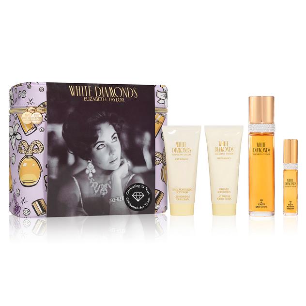 Elizabeth Taylor White Diamonds Mother's Day 4pc. Fragrance Gift