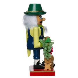 Kurt Adler 10.25in. Wooden Winemaker Nutcracker