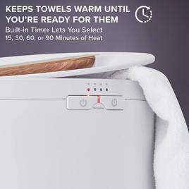 LiveFine Large Bucket Style Luxury Towel Warmer