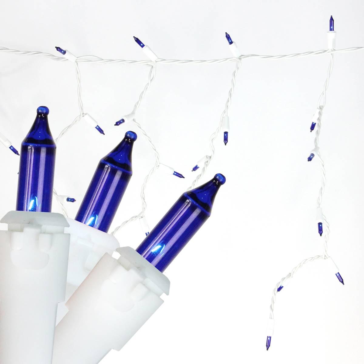 Northlight Seasonal 50ct. Blue Mini Icicle Christmas Lights