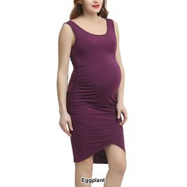 Womens Glow & Grow® Tulip Hem Maternity Midi Dress
