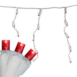 Northlight Seasonal 5.6ft. Red LED Icicle Christmas Lights