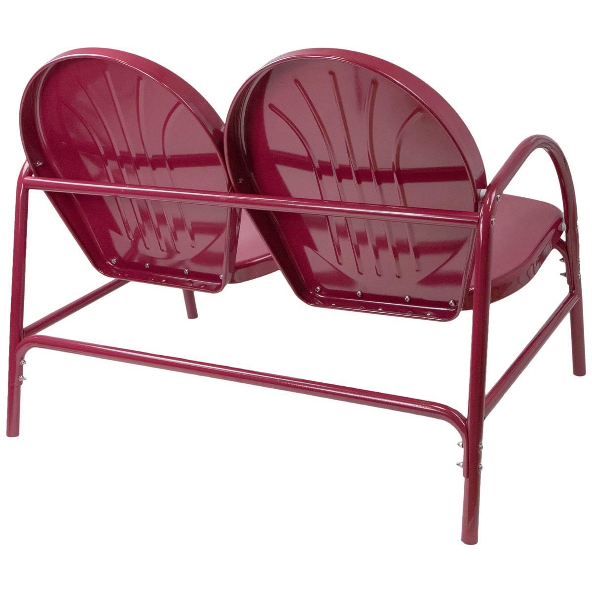 Northlight Seasonal 42in. Outdoor Retro Tulip Loveseat