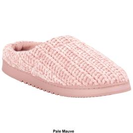 Womens Dearfoams® Tallulah Chenille Clog Slippers
