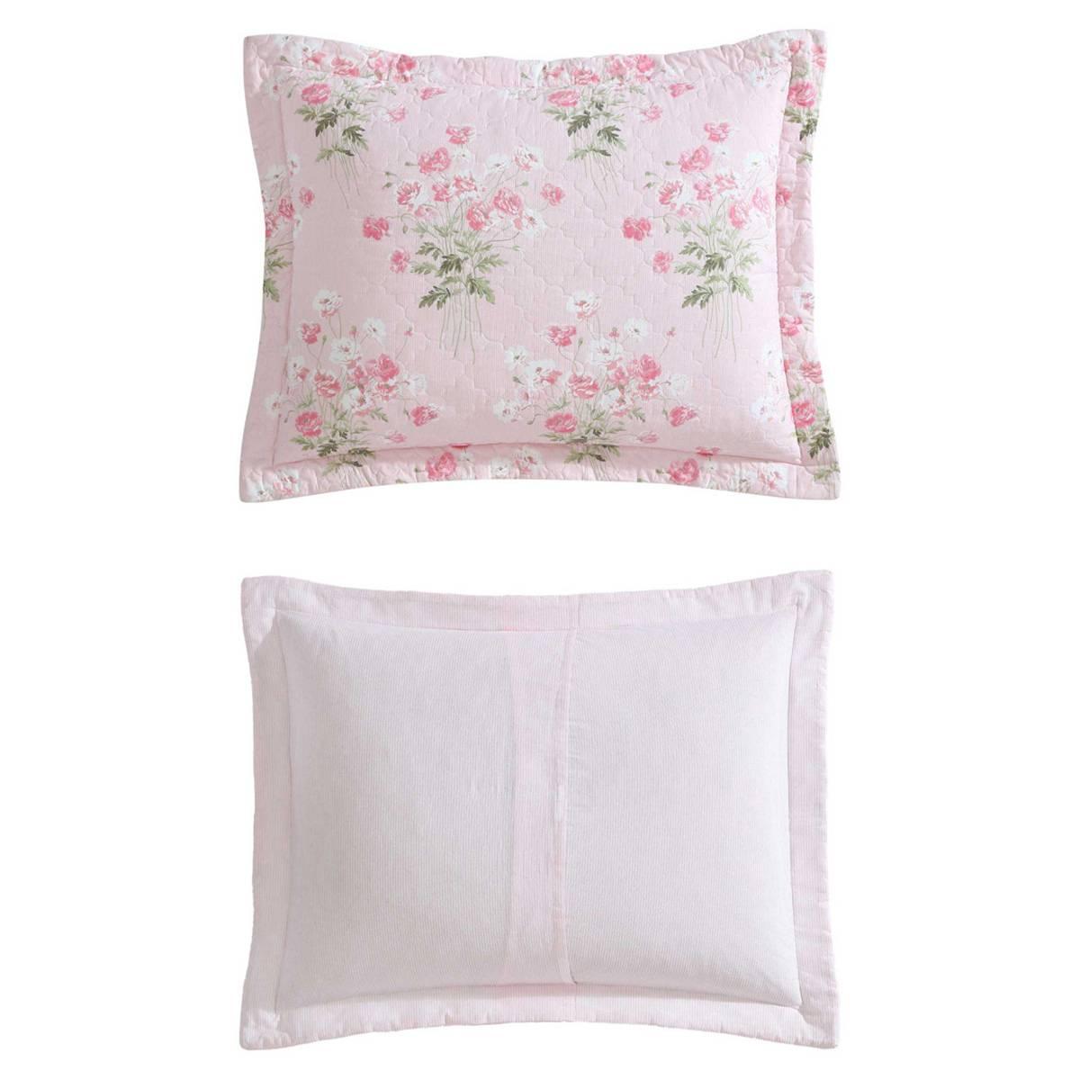 Laura Ashley Veronicas Bouquet Cotton Quilt Set