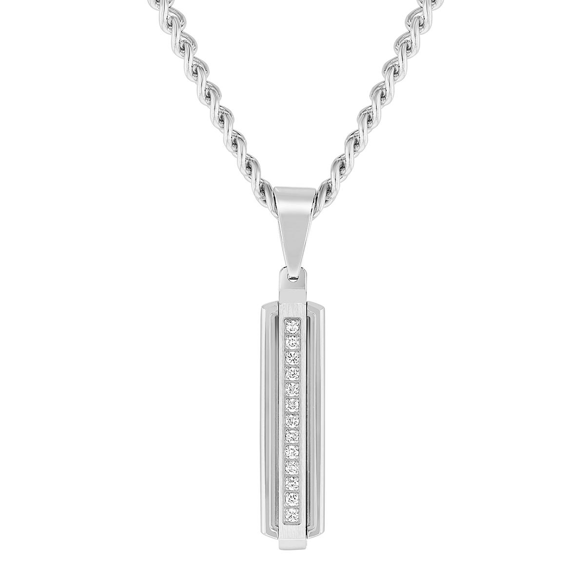 Mens Gentlemen''s Classics™ Lab-Grown Diamond Pendant
