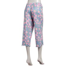 Petite Jessica Simpson Flowers Lettuce Edge Pajama Capris