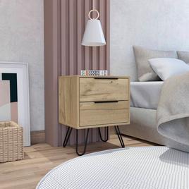 FM FURNITURE Nuvo 2-Drawer Nightstand