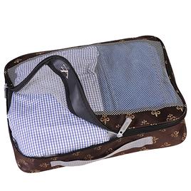 American Flyer Fleur De Lis 3pc. Packing Set-Brown