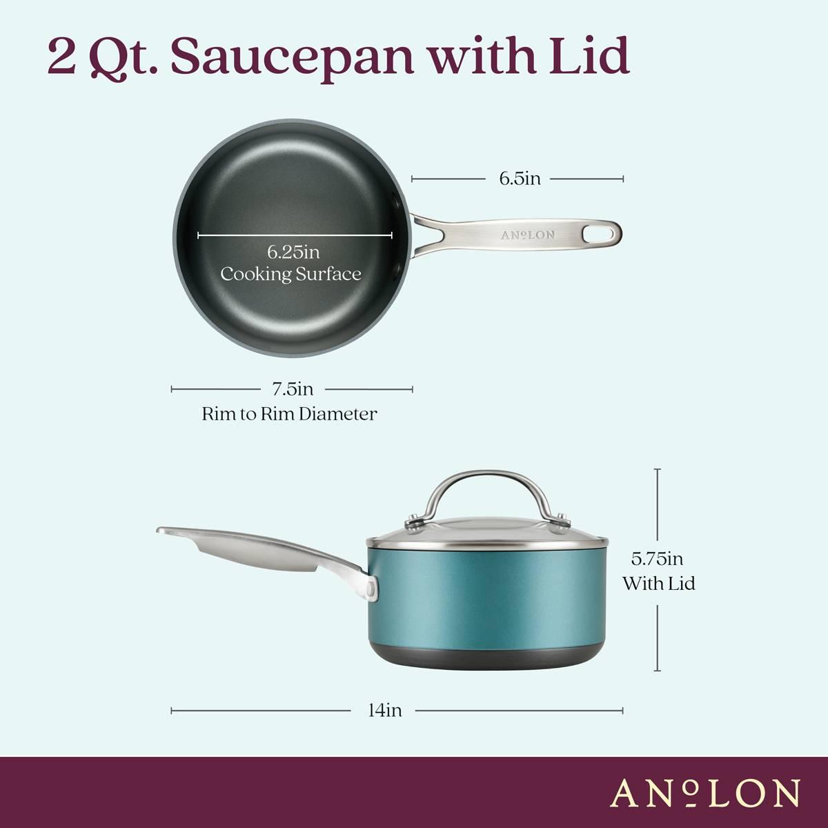 Anolon® Achieve Hard Anodized Nonstick 2qt. Sauce Pan
