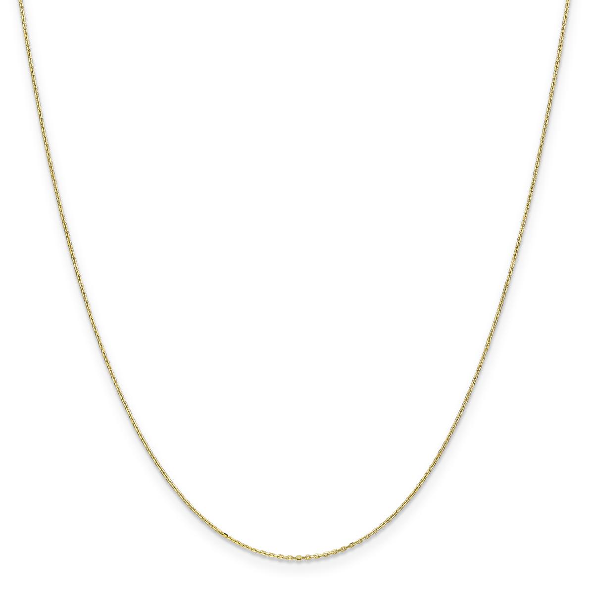 Kids Gold Classics(tm)10kt Yellow Gold 0.8mm 14in. Chain Necklace