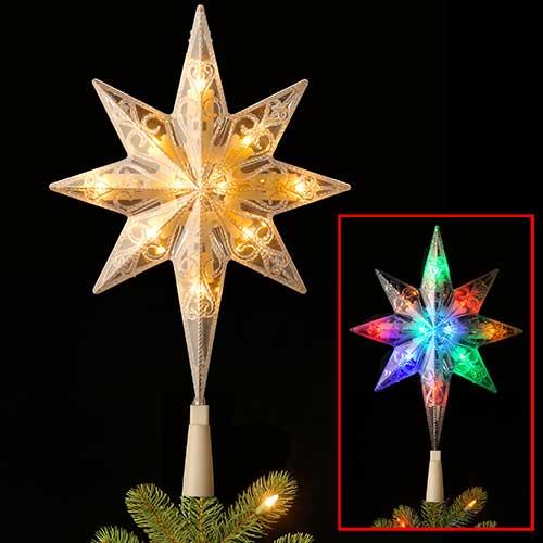 National Tree 11in. Battery Operated Star Tree Topper