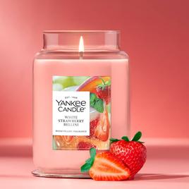 Yankee Candle® White  Strawberry Bellini 22oz. Jar Candle