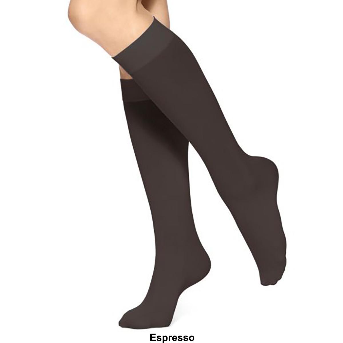 Womens HUE® Soft Opaque Knee High Hosiery