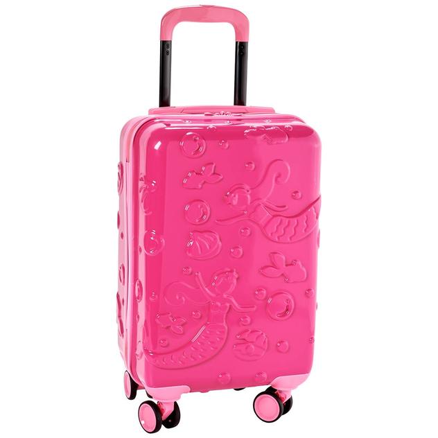 Bon Voyage Kids 21in. Mermaid Spinner Luggage