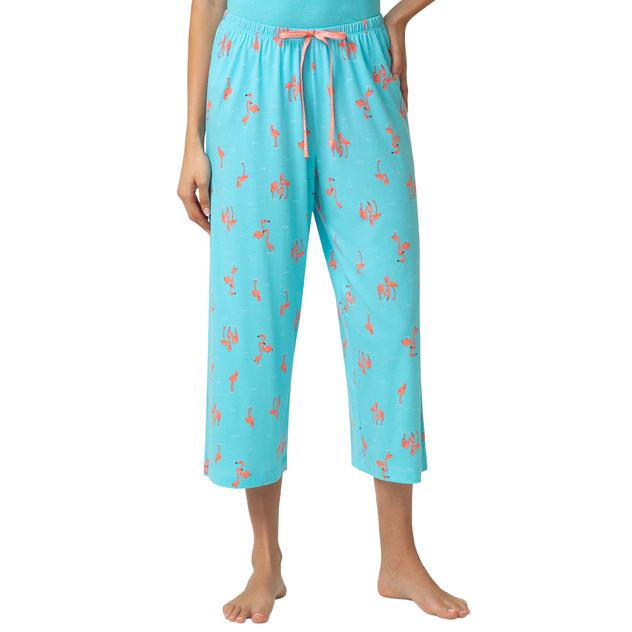 Womens HUE® Flamingo Bay Capri Pajama Pants