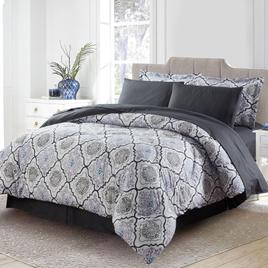 Bibb Home 8pc. Verona Down Alternative Bed in a Bag Set