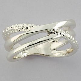 Ashley Cooper(tm) Silver-Tone Multi Band Ring