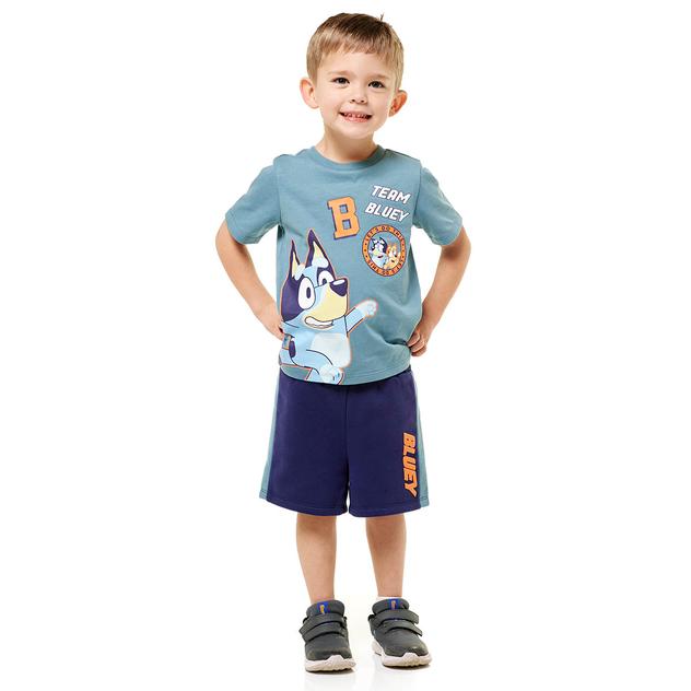 Toddler Boy Team Bluey Tee & Shorts Set