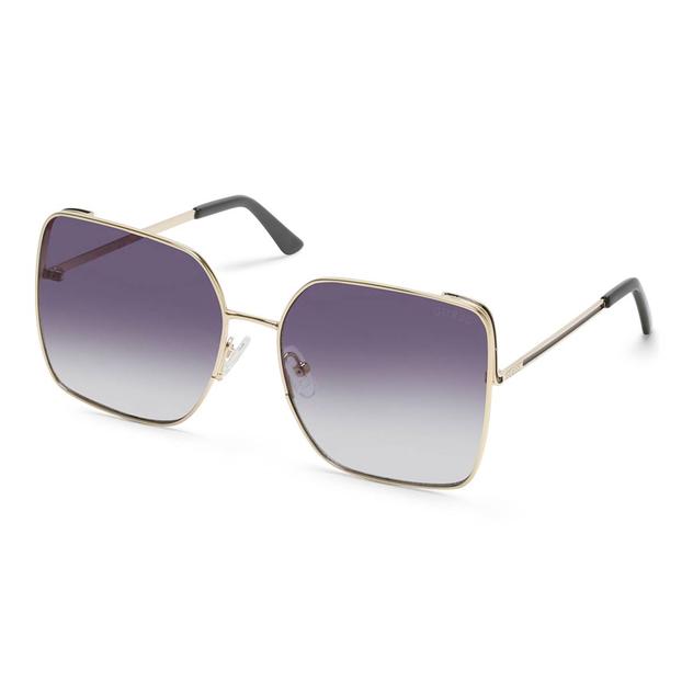 Womens GUESS Square Sunglasses