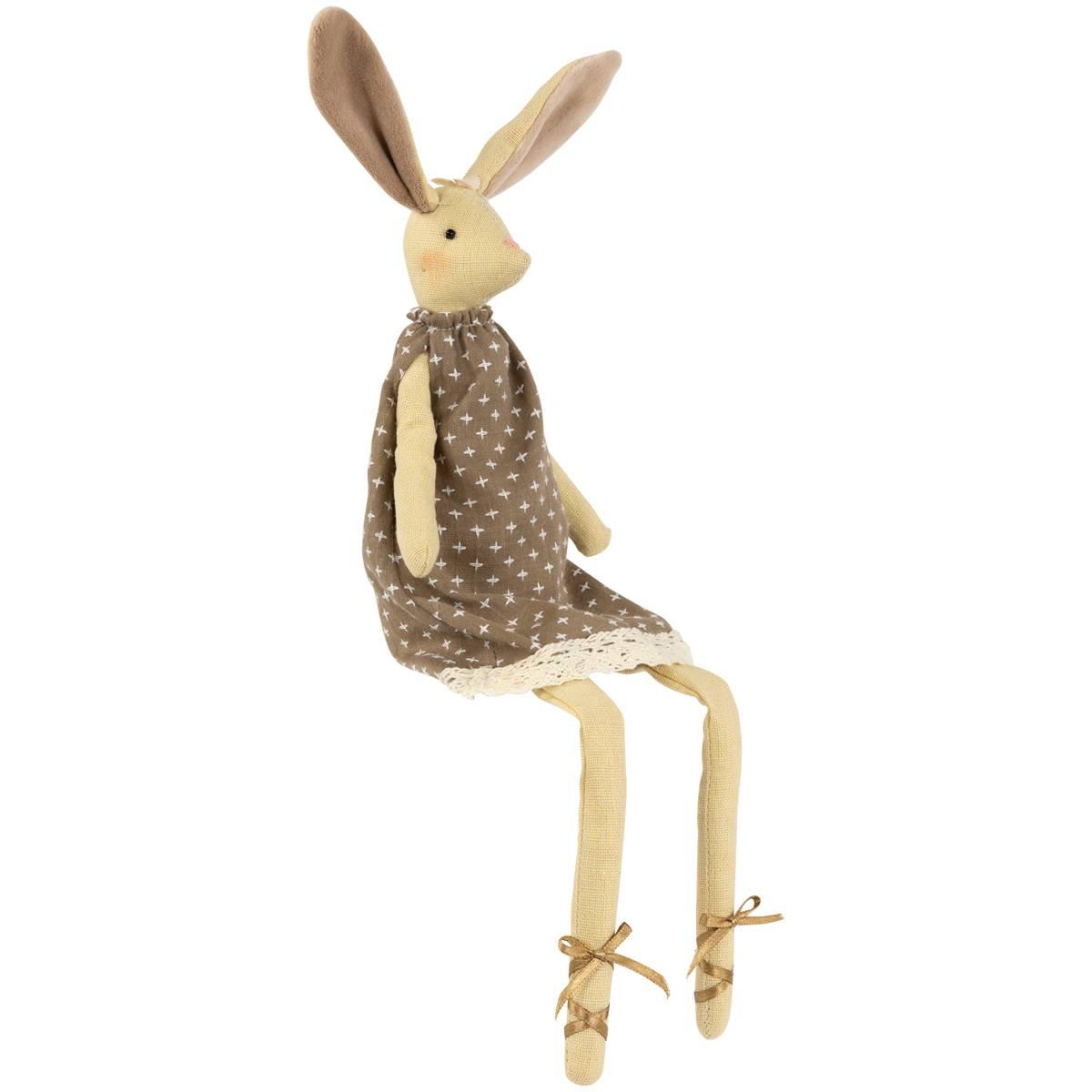 Northlight Seasonal Sitting Ballerina Girl Bunny Easter Figurine
