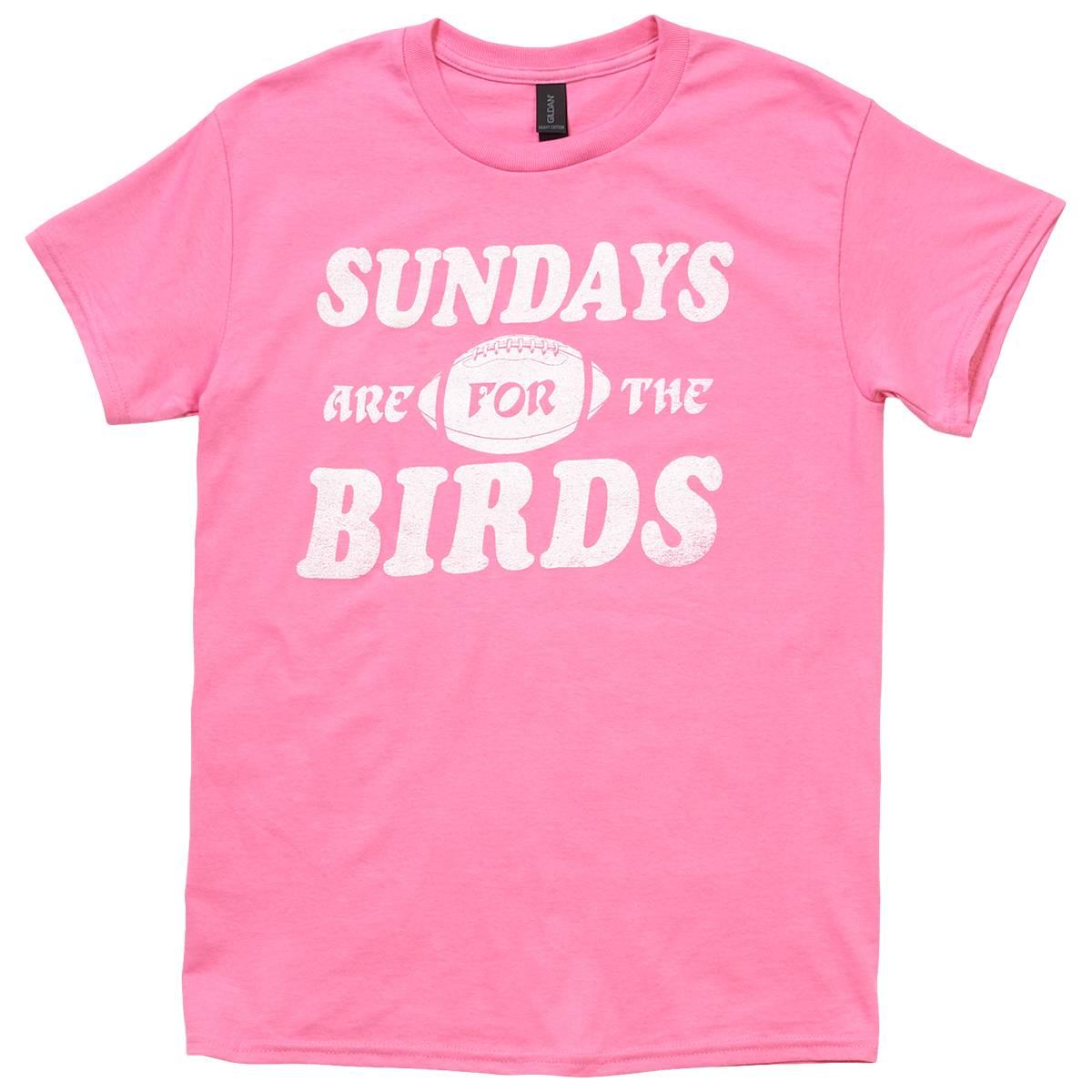 Mens Tailgate Retro Sunday Birds Short Sleeve Tee
