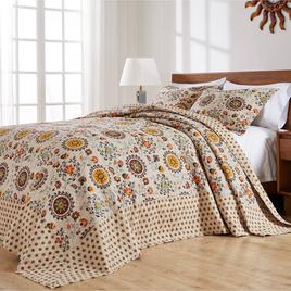 Greenland Home Fashions(tm) Andorra Paisley Medallions Bedspread Set