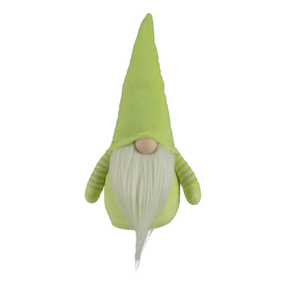 Northlight Seasonal Lime Green & White Spring Gnome Figurine
