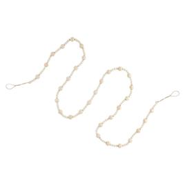 Northlight Seasonal 6ft. Cream Wooden Beads Christmas Garland