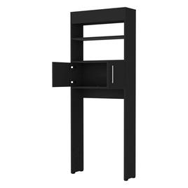 FM FURNITURE Valencia Black Wengue Over The Toilet Cabinet