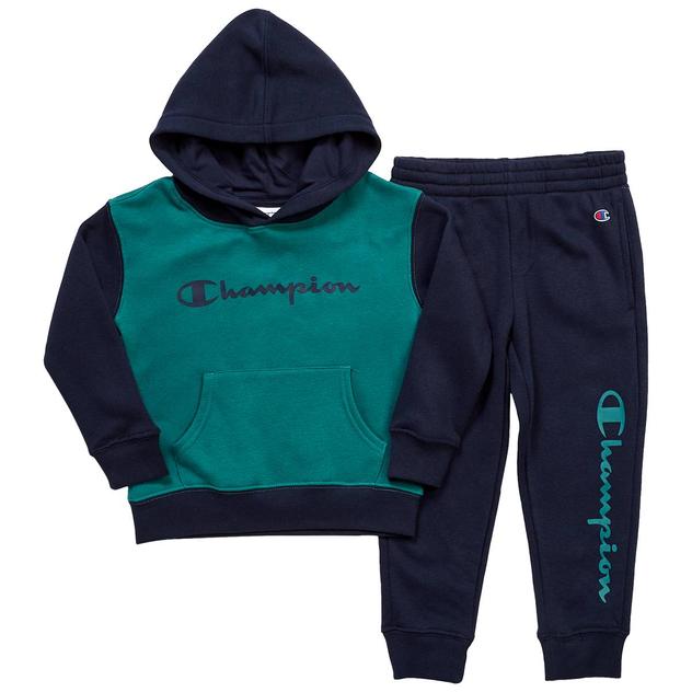 Boys (4-7) Champion® Tonal Hoodie & Joggers Set - North Sea