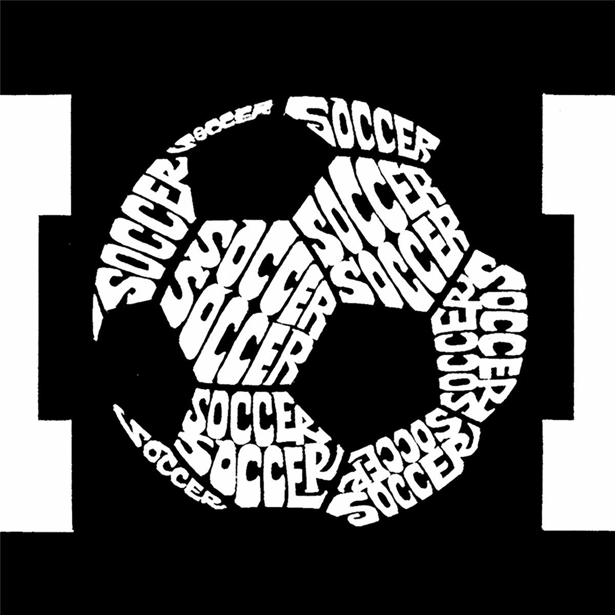 Plus Size LA Pop Art Soccer Mom Word Art Crew Neck Sweatshirt