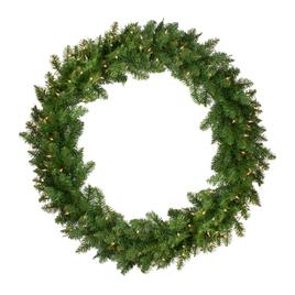 Northlight Seasonal 48in. Pre-Lit Eastern Pine Christmas Wreath