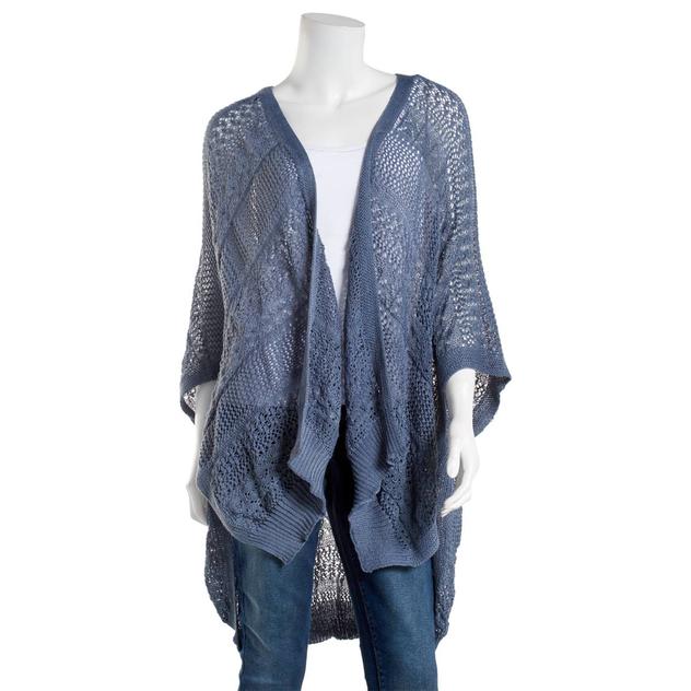 Womens Steve Madden Dream Baby Lace Knit Ruana