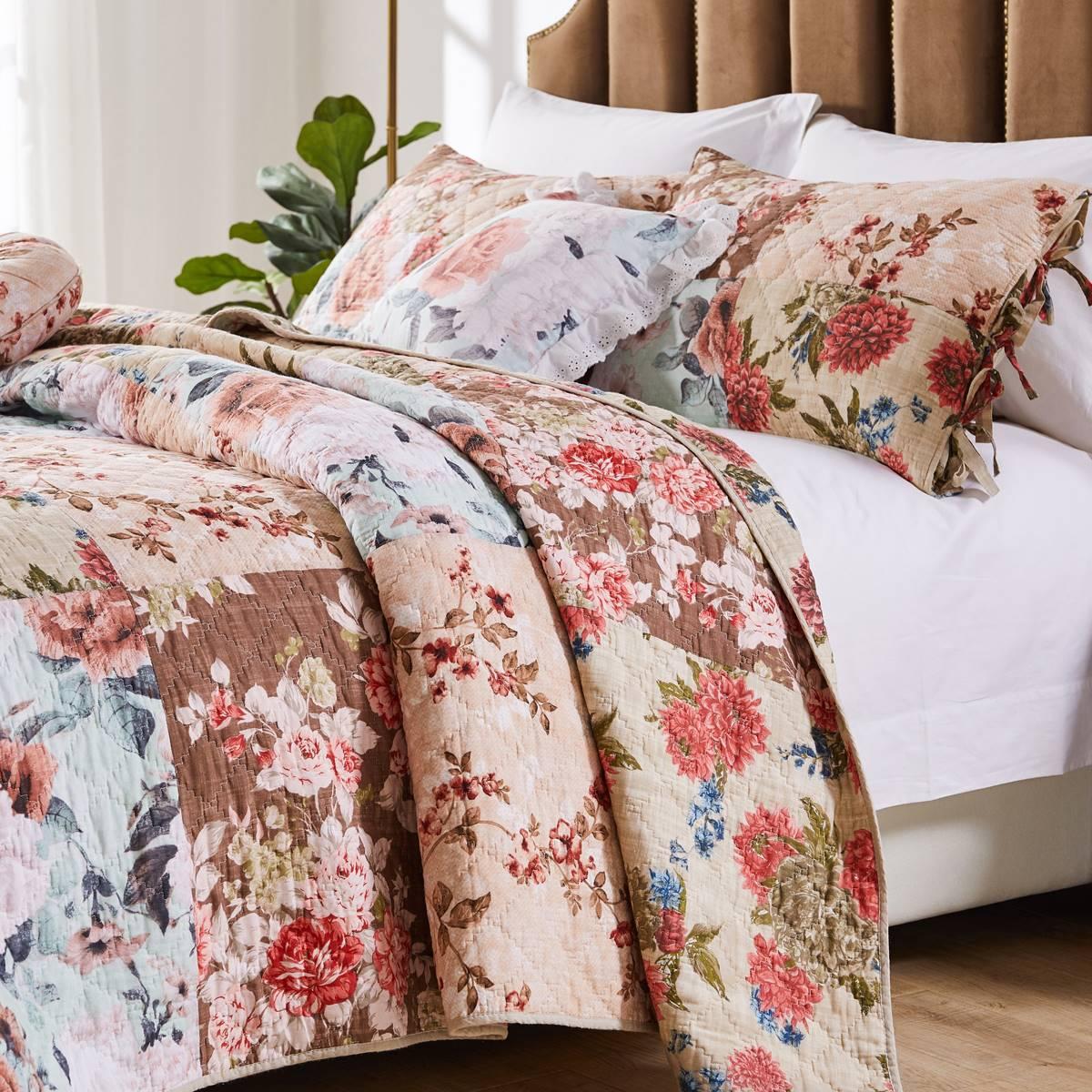 Greenland Home Fashions™ Briar Authentic Patchwork Quilt Set