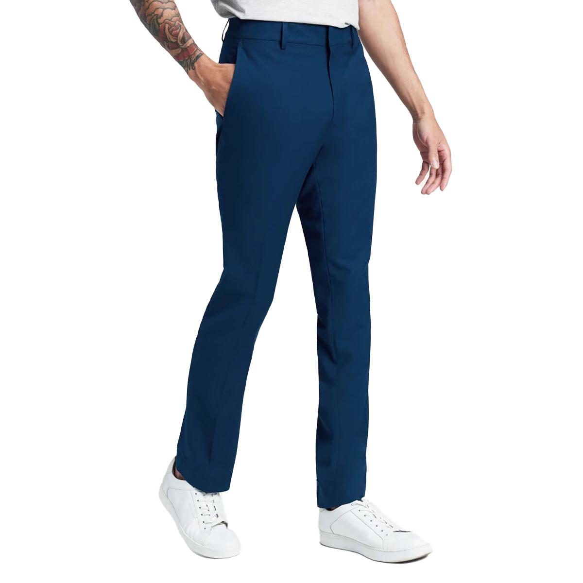 Mens Kenneth Cole® Reaction™ Solid Slim Fit Suit Pants - Blue