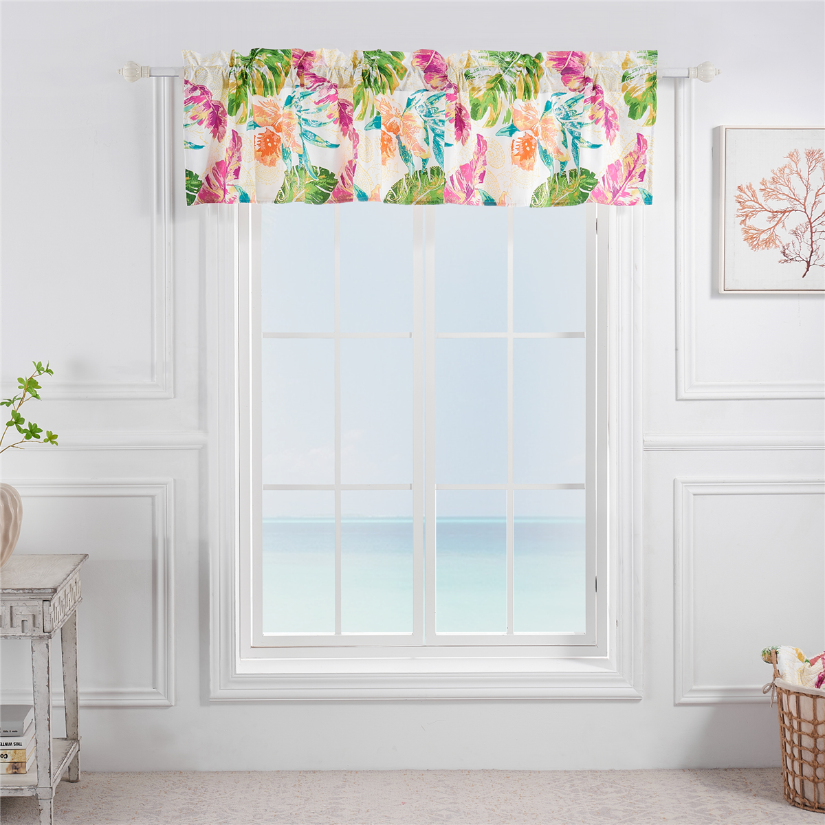 Greenland Home Fashions(tm) Tropics Valance - 89x18