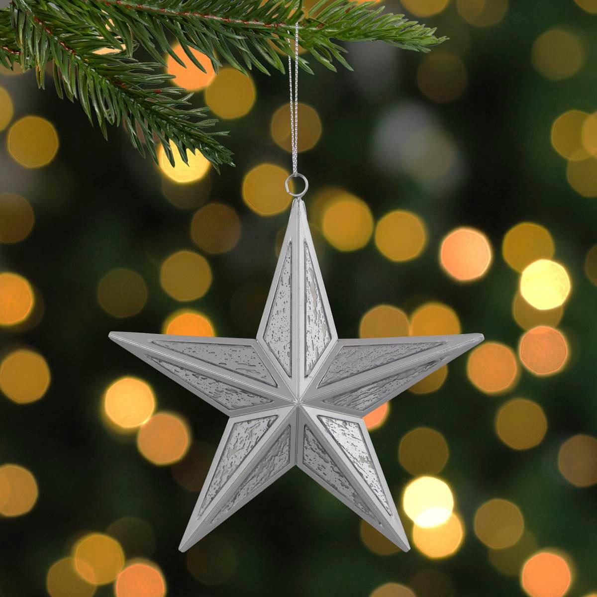 Northlight Seasonal Speckled Star Christmas Ornament