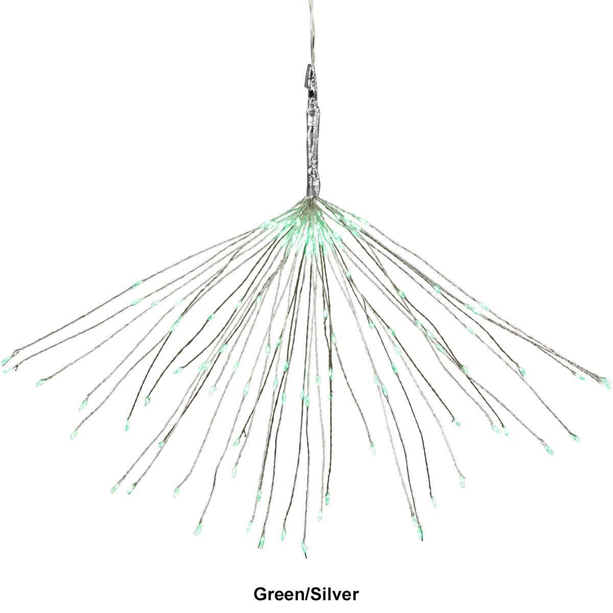 Northlight Seasonal 20in. LED Silver Branch Christmas Décor