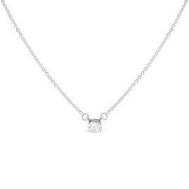 Haus of Brilliance 1/4ctw. Lab Grown Diamond East West Pendant