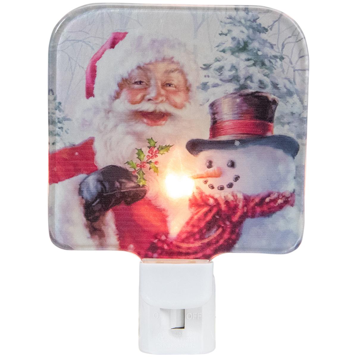 Northlight Seasonal Snowman Christmas Nightlight