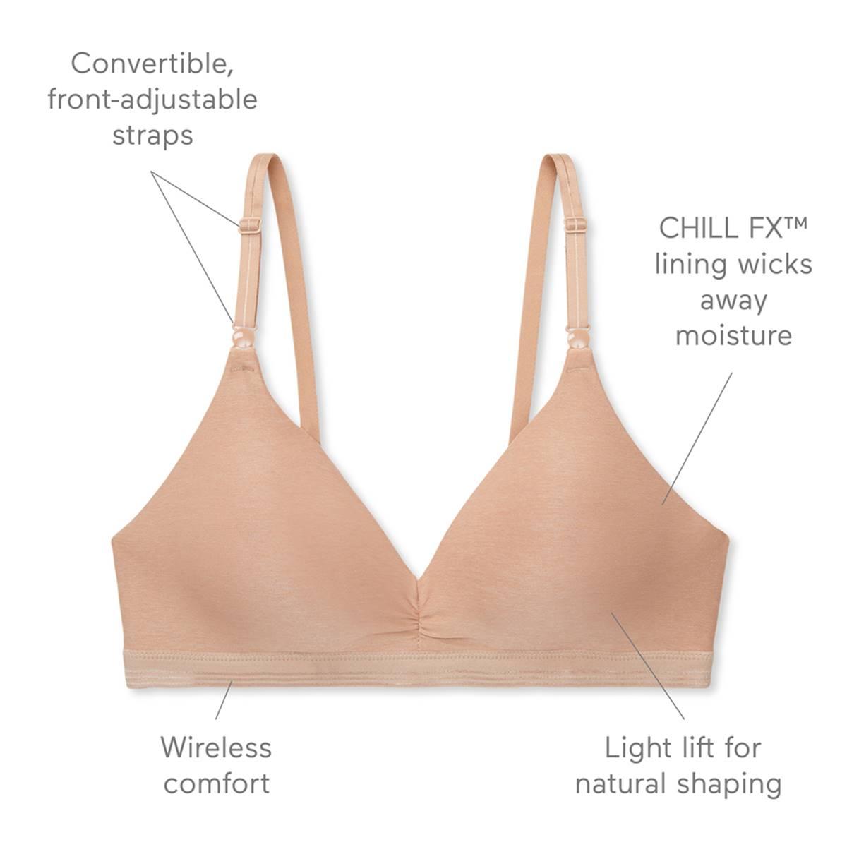Womens Warner''s Play It Cool™ Wire-Free Lift Bra RN3281A
