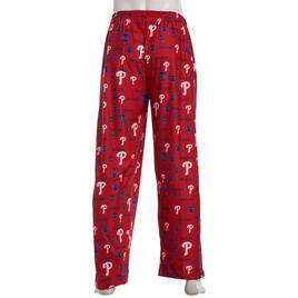 Mens MLB Phillies Mosaic Print Pajama Pants
