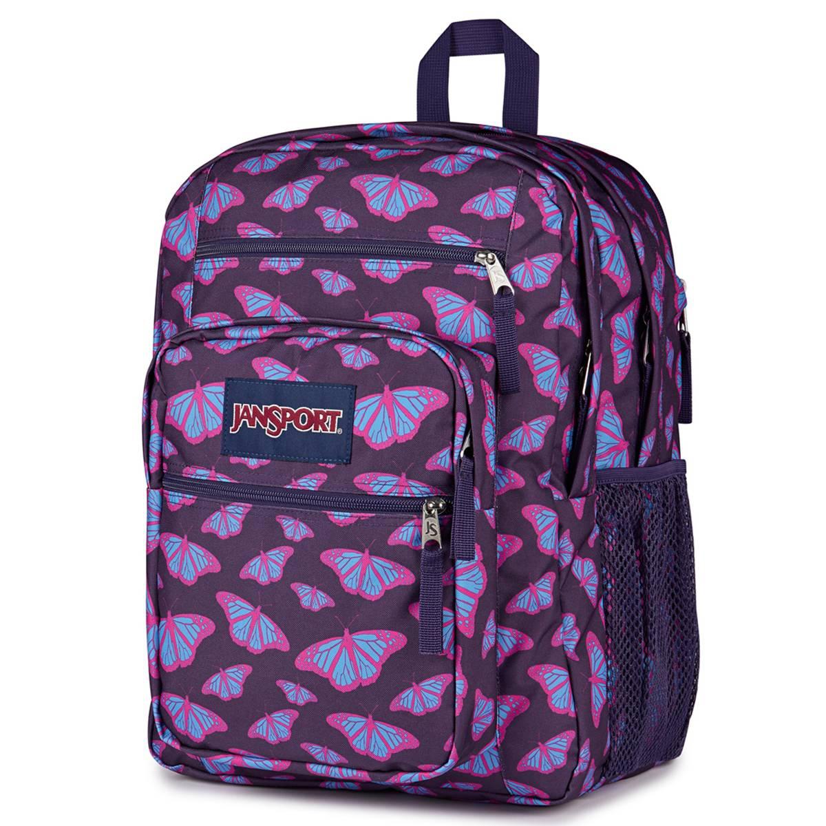 JanSport® Big Student Flutter by  Purple Backpack