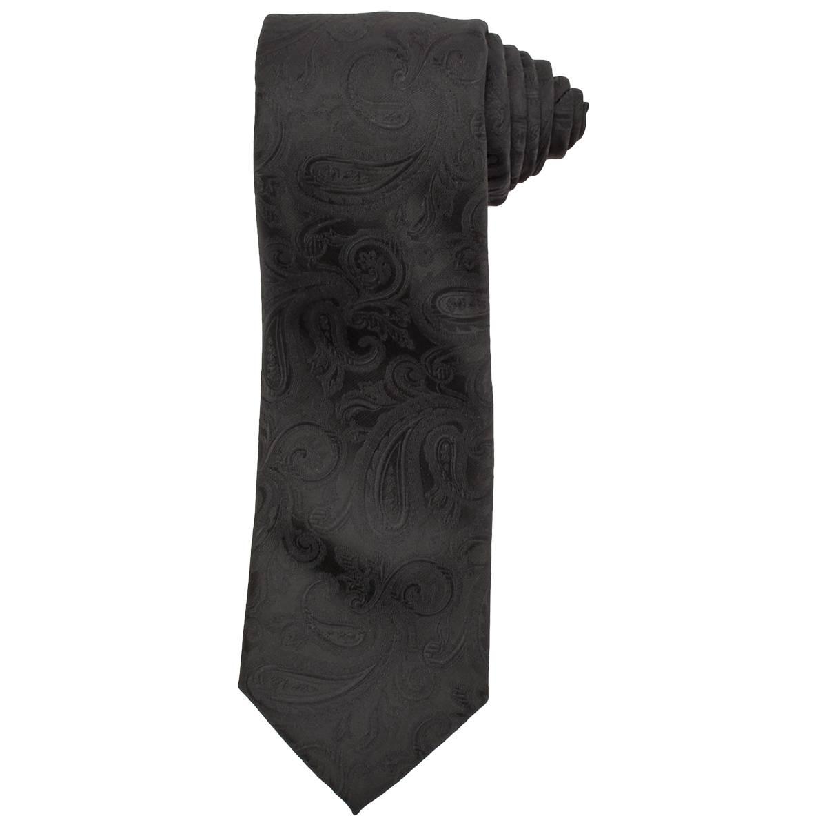 Mens Van Heusen Paisley Solid Tie